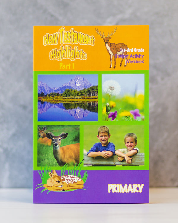 New Testament Highlights I - Primary Workbook (Digital)