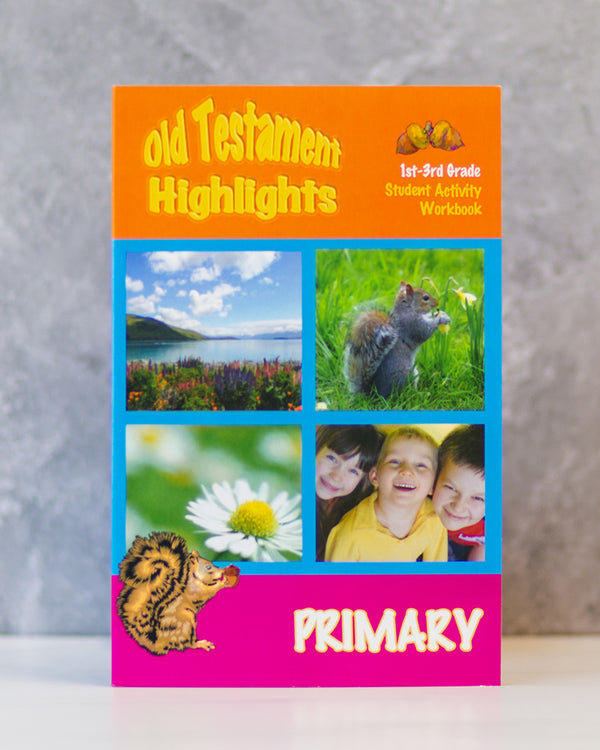 Old Testament Highlights - Primary Workbook (Digital)