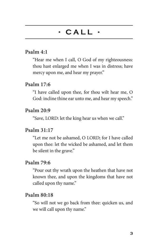 Psalms - Familiar Passages of Prayer and Praise