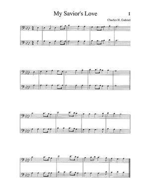 Songs & Hymns of Revival Orchestration: Trombone, Baritone, Cello