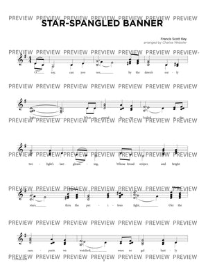 Vocal: Star-Spangled Banner - A Capella