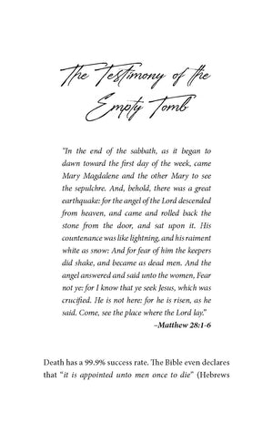 The Testimony of the Empty Tomb