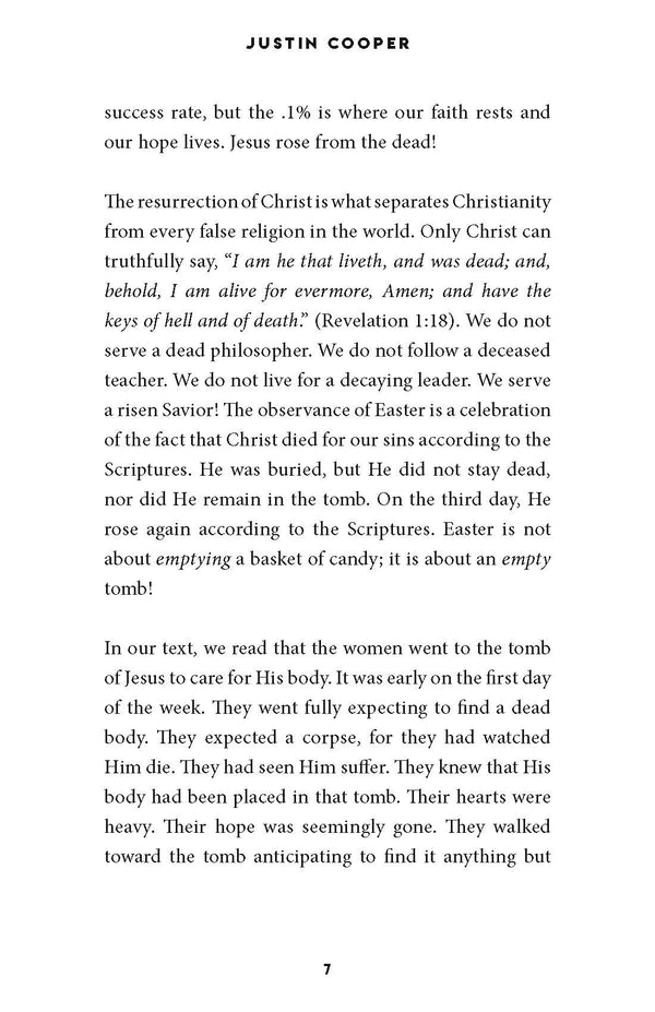 The Testimony of the Empty Tomb