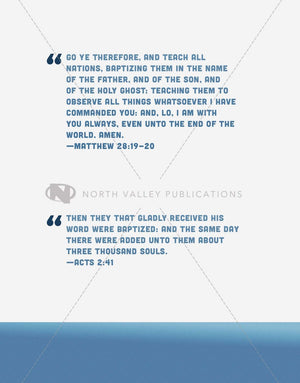 Baptism Booklet - English