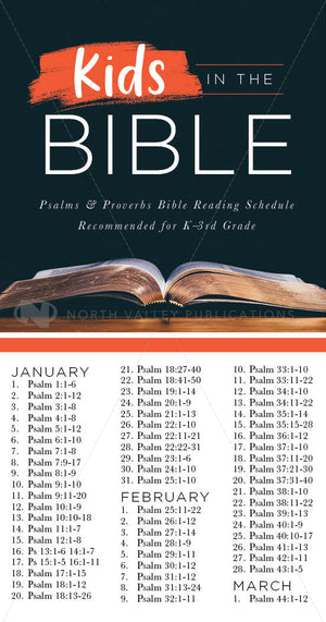 Bible Reading Schedules - Youth