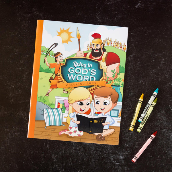 Coloring Book - Living in God's Word