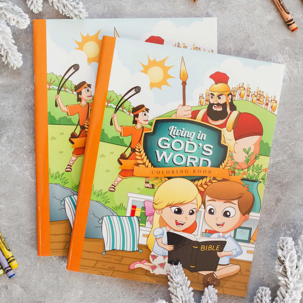 Coloring Book - Living in God's Word